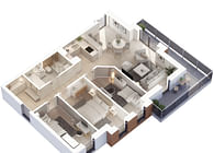 Architectural 3D floor plans