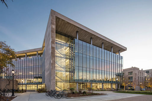 Science and Engineering Library and Laboratories at Northwestern University by Flad Architects.
