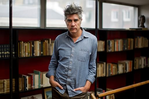 Alejandro Aravena: ‘He has some of the trappings of a starchitect: a high media profile, a globetrotting, lecture-giving lifestyle, a carefully cultivated look…’ Photograph: Justin Tallis/AFP/Getty Images