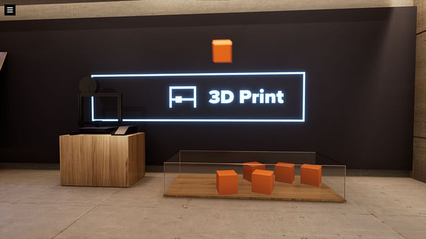 3D printer installation allows creation of new objects.