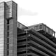 The Trinity Centre Car Park in Gateshead, England was designed in 1962 by the Owen Luder Partnership and appeared in the 1971 film Get Carter. The building was demolished in 2007. Image courtesy Wikimedia Commons user Rodge500