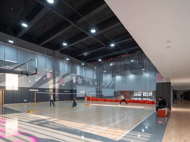 Badminton gym ©Xi Yu