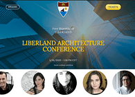 Speaker at LIBERLAND ARCHITECTURE CONFERENCE