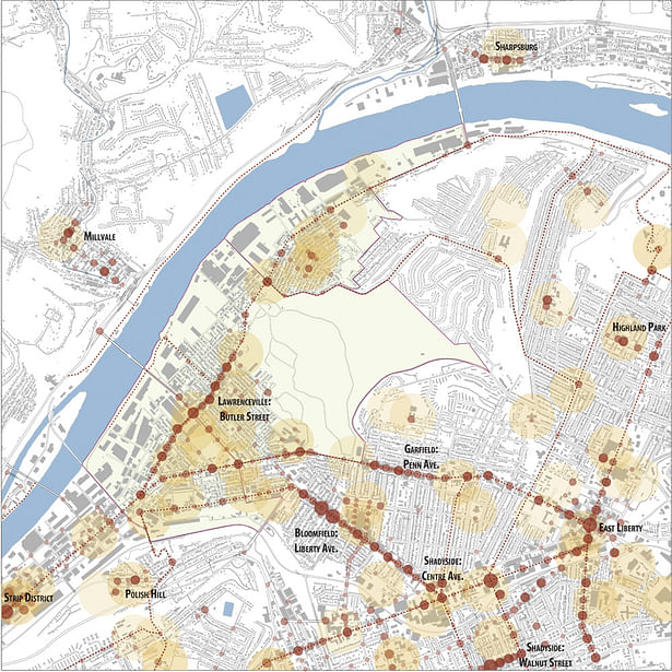 City analysis: activity nodes