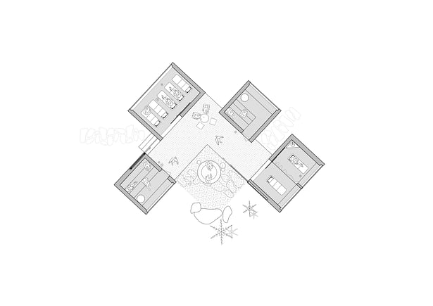 Plan – Spa Ark-shelter