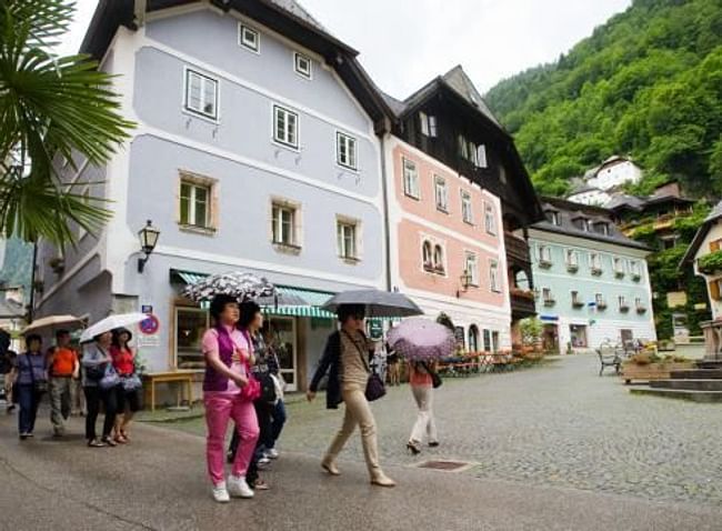 Hallstatt in China The town was officially opened on June 2nd 2012. Photo- usatoday.com