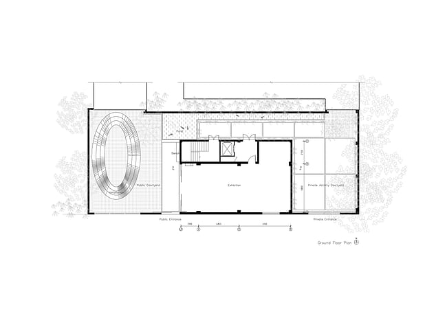 Ground Floor Plan. Image: Aether Architects