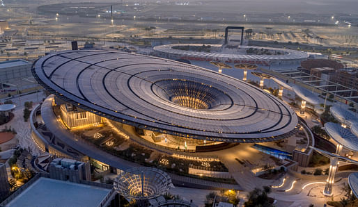 'Terra - The Sustainability Pavilion' by Grimshaw, one of the attractions of the Expo Dubai 2020 grounds where COP28 is held. Image © Expo 2020 Dubai