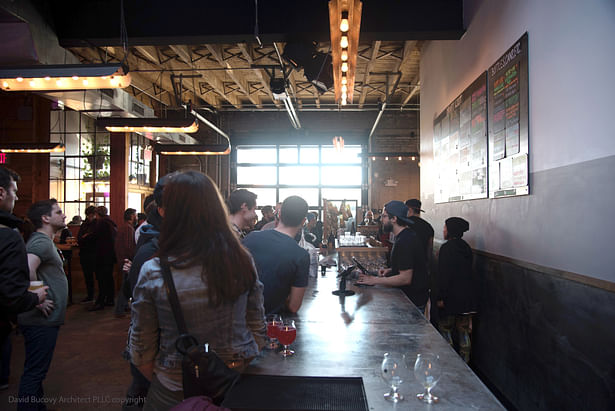 interior view south across bar