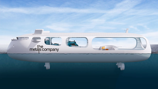 Support vessel elevation. Image: Bjarke Ingels Group