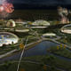 Entertainment unit in HOSPER's Park Russia proposal. Image courtesy of HOSPER