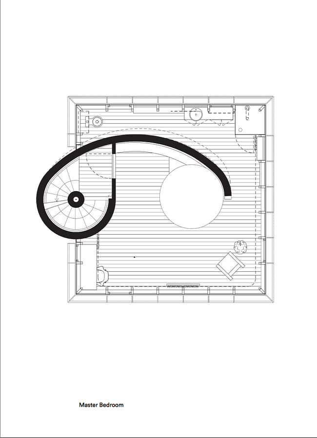 Floor plan. Courtesy of Studio Christian Wassmann.