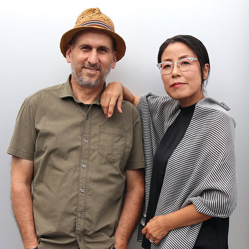 Doug Pierson and Youn Choi, partners in life and work and founders of pod architecture + design. (Photo by Sora Pierson)