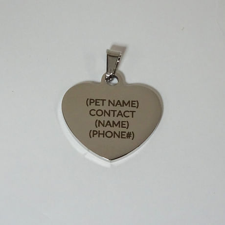 Custom Laser Engraved Pet Tags