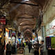 Rehabilitation of Tabriz Bazaar: Interior view of the bazaar before intervention. Photo: AKAA / Amir Anoushfar