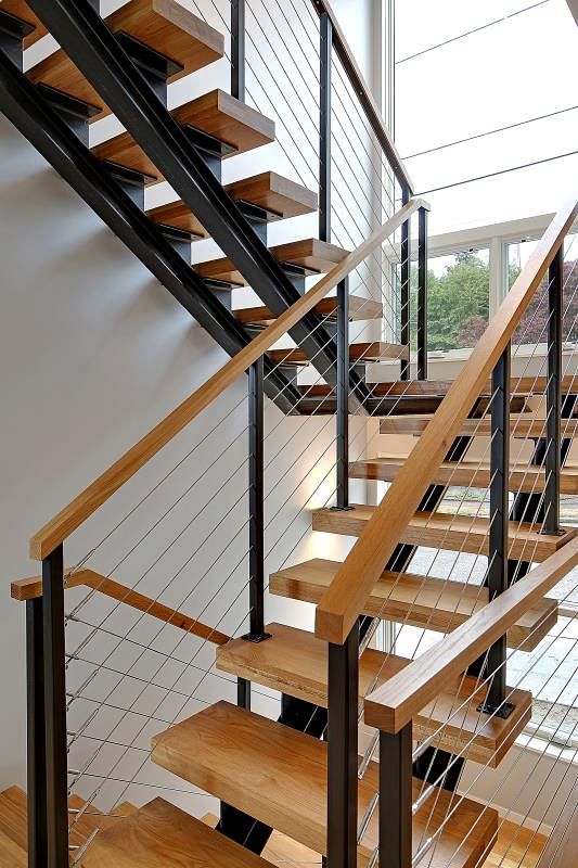 Phinney Ridge Residence staircase