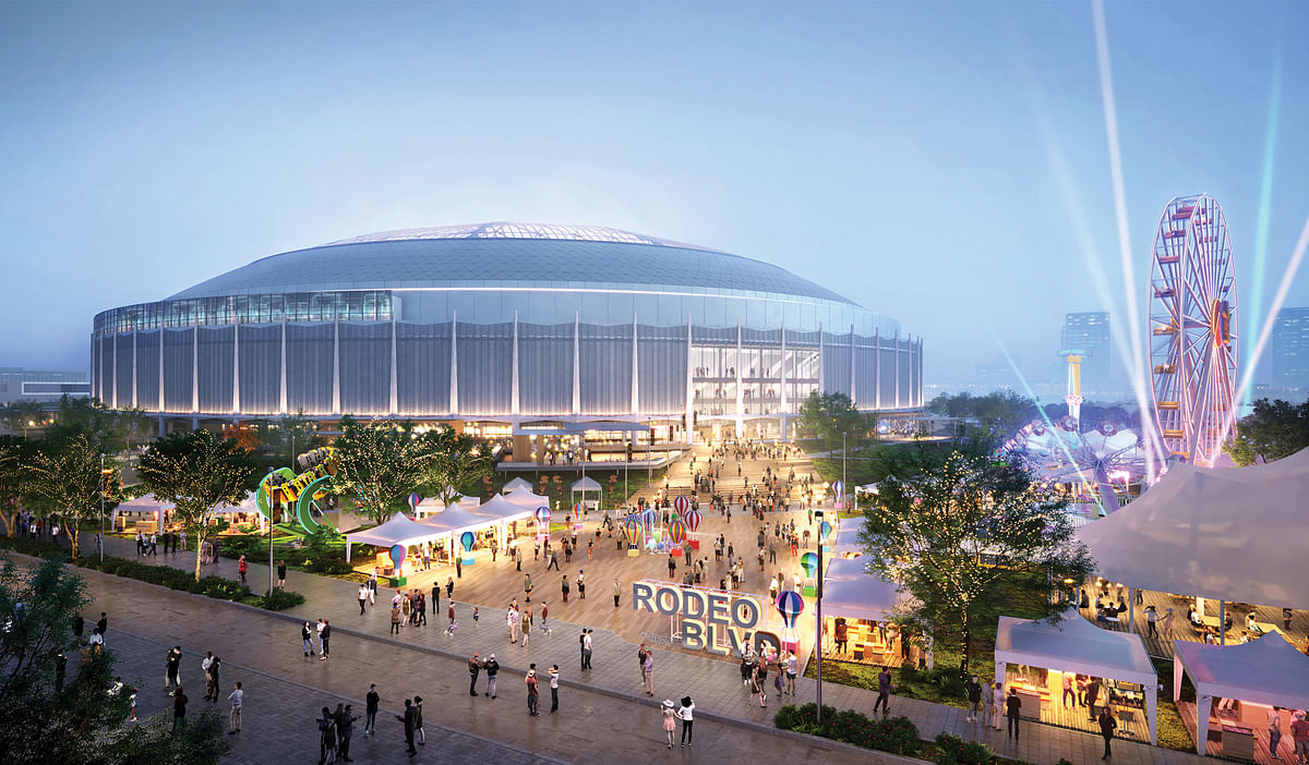 $1 billion Gensler plan could give ancient Houston Astrodome a brighter future