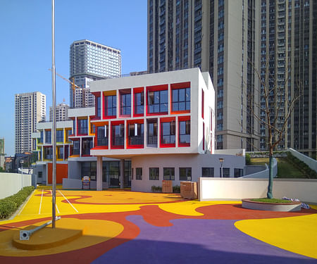 Urban Mansion Kindergarten in Hefei China. Image © VolumeOne.