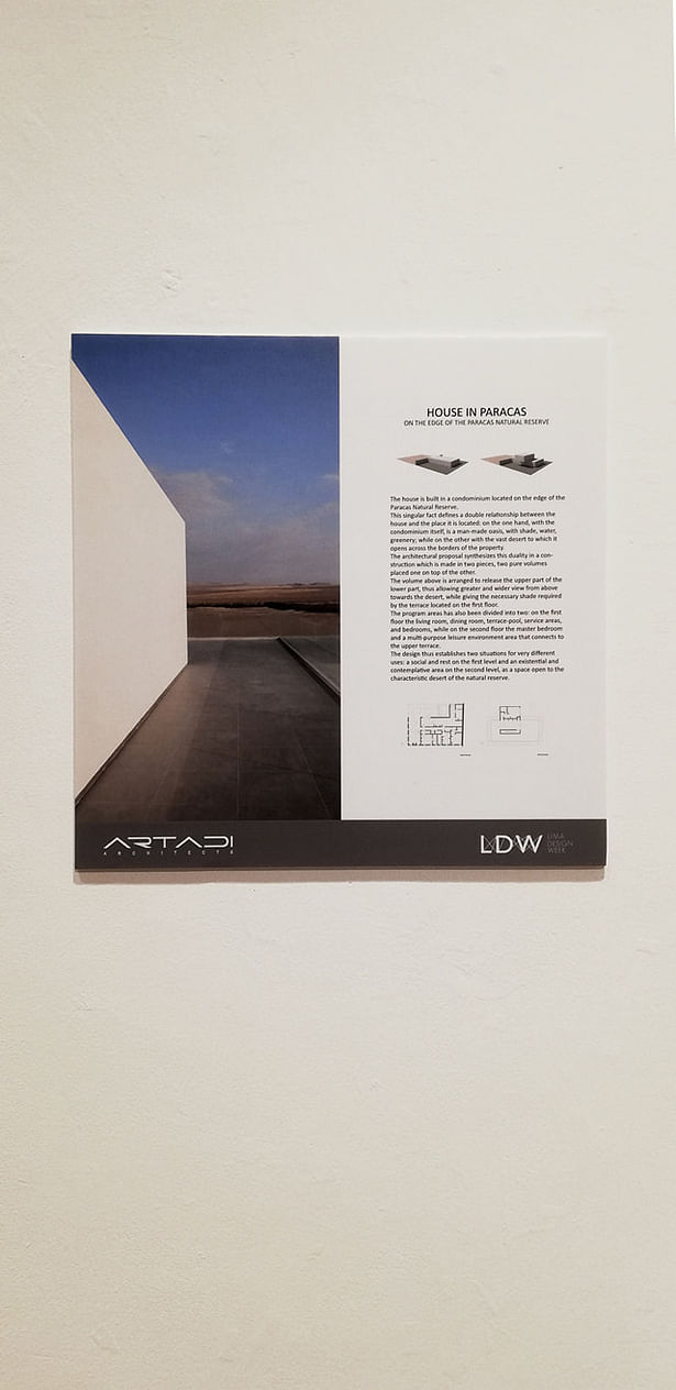 Artadi Architects · Exhibition Milano - Lima Andata e Ritorno 2019