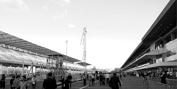 Remodelación Autodromo Hermanos Rodriguez - TAAU / Tilke