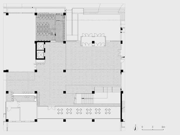 Plan of Northern Learning Center Before Renovation @FEI Architects