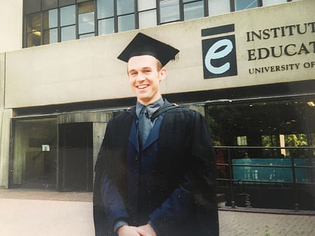 Graduation from Bartlett in 1999