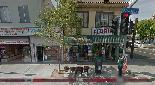 Typical street scene along Highland Park's bustling Figueroa Street.