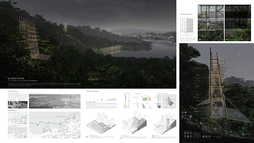 Global Daylight in Buildings category winner: The Light Filter​ by Wan Zilin, Poon Gin Yong & Zang Jiayou 