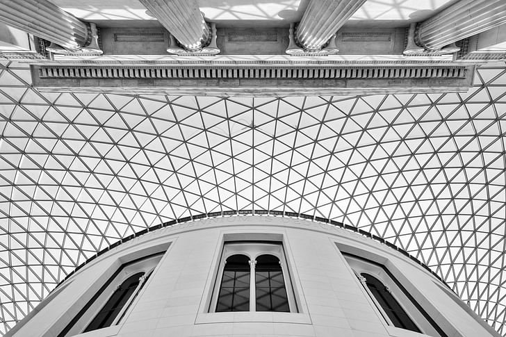 The Great Court, British Museum, London. Architect: Foster and Partners. © Edward Neumann / EMCN