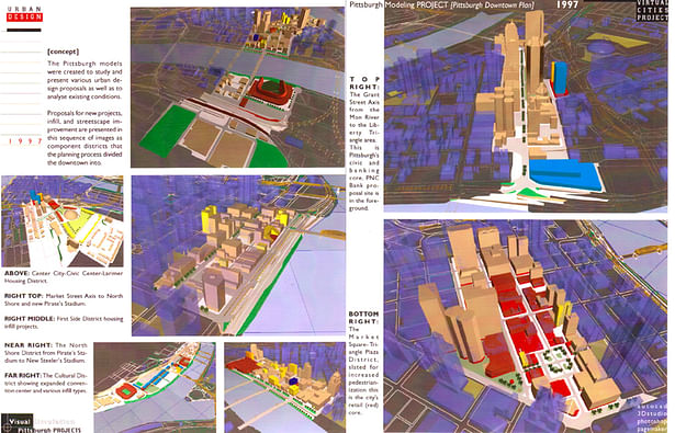 Planning areas in Downtown