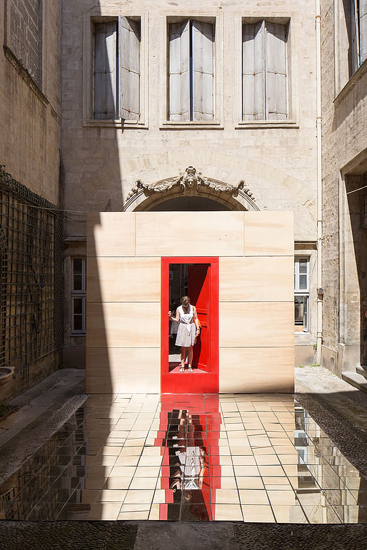 L'École Technique Supérieure d'Architecture de l'Université du Pays Basque à Saint-Sébastien - Falling into the sky. Team: Diana Matei Andrea Daraban - Stefania Praf - Rok Lovsin Srecni avec Maite Aizpuru - Maria Barasord - Joana Barriocanal - Andrea Burgoa - Ainhoa Cabezón - Alejandra...