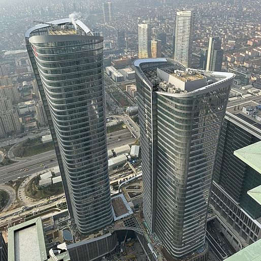 ​Ziraat Towers, Istanbul International Finance Center by Image: © Turner International Malaysia, courtesy CTBUH.