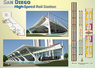 San Diego High Speed Rail Station-Long span Design