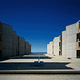 A photograph by Grant Mudford of Louis Kahn's Salk Institute, which the photographer described during the panel as a very difficult space to represent photographically. Credit: Grant Mudford