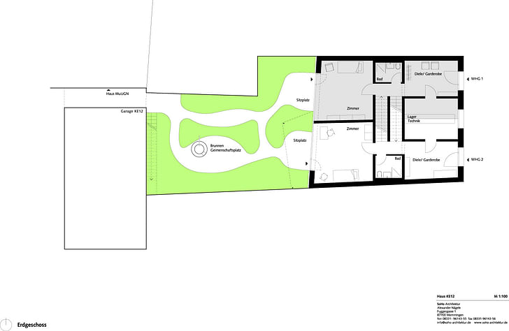 First floor plan (Image: SoHo Architektur)