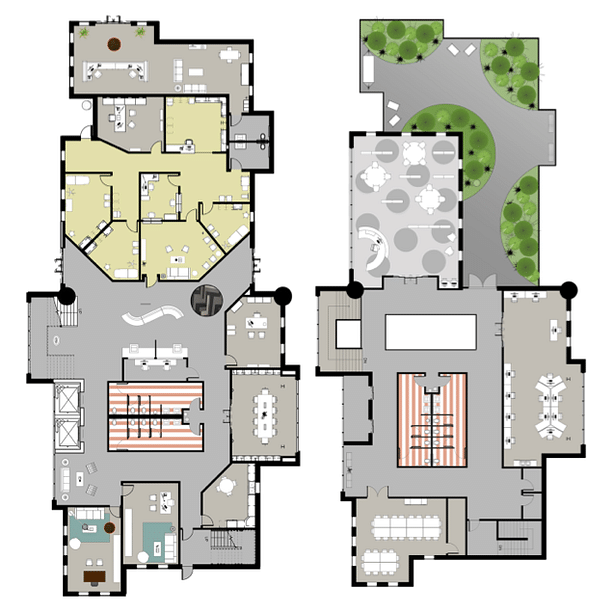 Rendered Floorplans