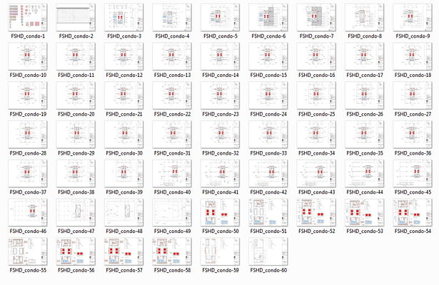 Total Count of Condo SD 100% Package (Plans)