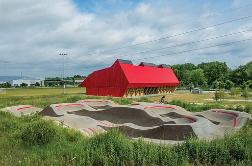 The Bike Barn. Image © Timothy Hursley/Courtesy of the Thaden School.