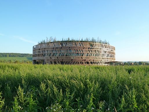 Alésia Museum by Bernard Tschumi Architects. Photo by Bernard Tschumi Architects.