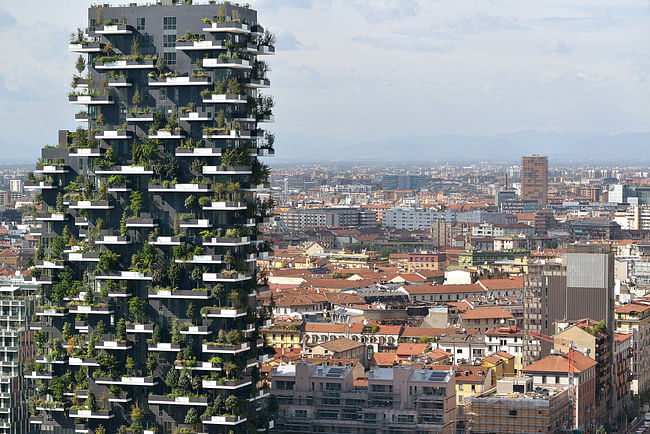 WINNER OF INTERNATIONAL HIGHRISE AWARD 2014: 'Bosco Verticale' by Boeri Studio. Photo © Paolo Rosselli.