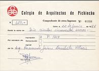 1984 College of Architects of Pichincha