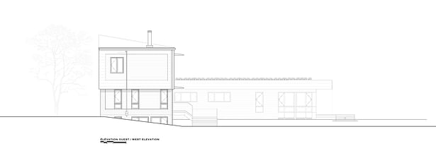 Élévation ouest / West elevation