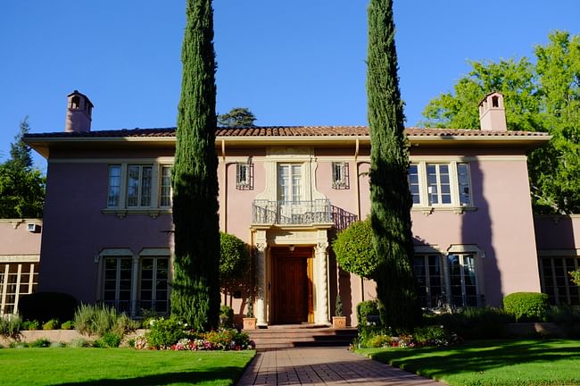 The 'Goethe house' by Julia Morgan, the first female architect licensed in California. Image via wikipedia.org