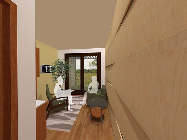 Individual patient chemotherapy treatment rooms