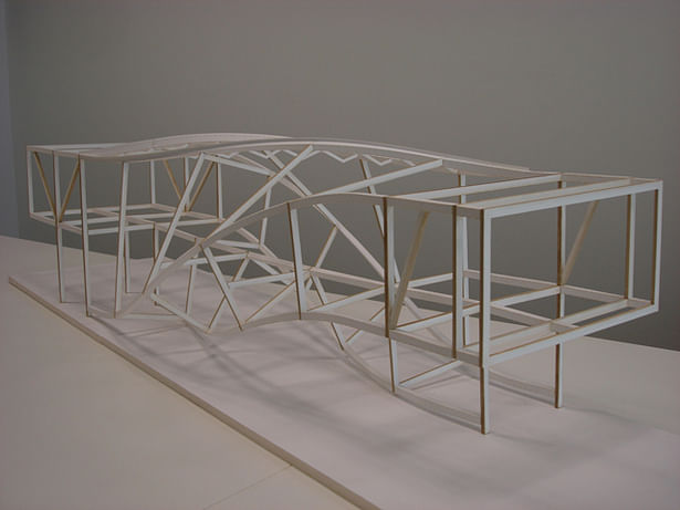 J House - Architectural Model of Structure