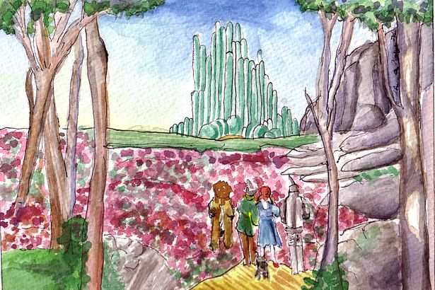 A gift to a fan of the Wizard of Oz.