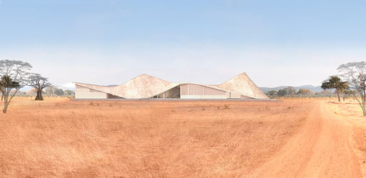 The new THREAD Arts Center in the village of Sinthian in Senegal, designed by Toshiko Mori Architect.