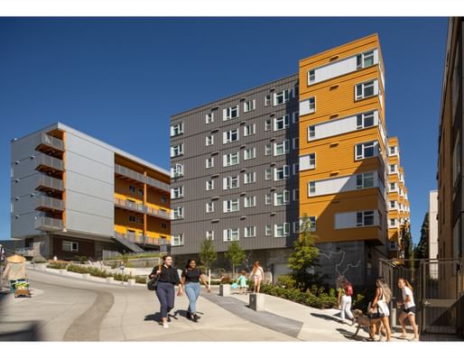 Hinoki @ Yesler Terrace by HEWITT & PYATOK architecture + urban design. Image credit: Lara Swimmer Photography