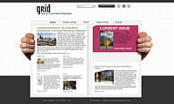 Website ReDesign for Grid Magazine