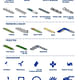 Typical pontoon types, and configurations based on the tasks they perform.